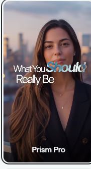 Its own Prism Pro preview: the words across her face